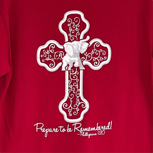 Gildan Ultra Cotton Alabama Crimson Tide mascot elephant T-shirt - Picture 5 of 8